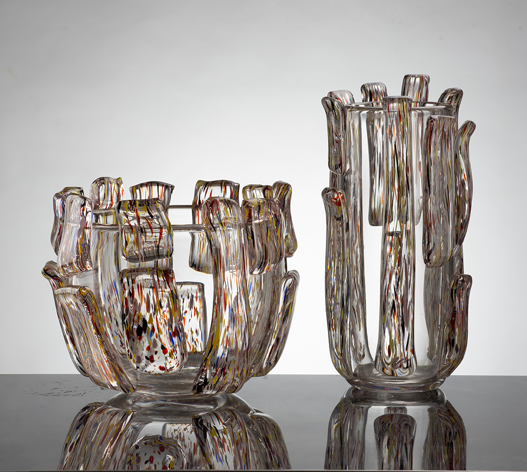 Dsc Most Vase Clear Multicolor